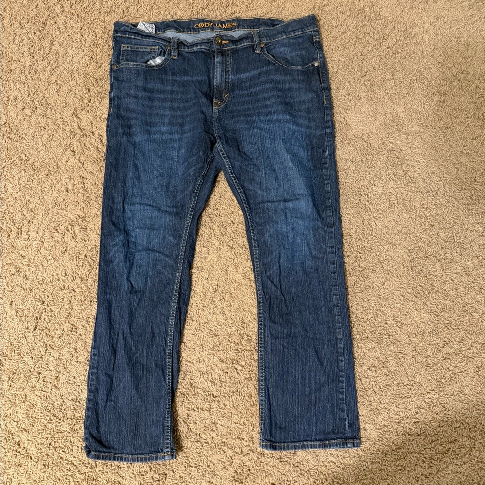Men's Cody James Blue Jeans 42x23L
